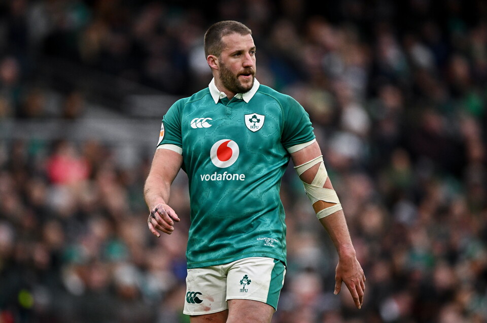 Stuart McCloskey on Ireland duty