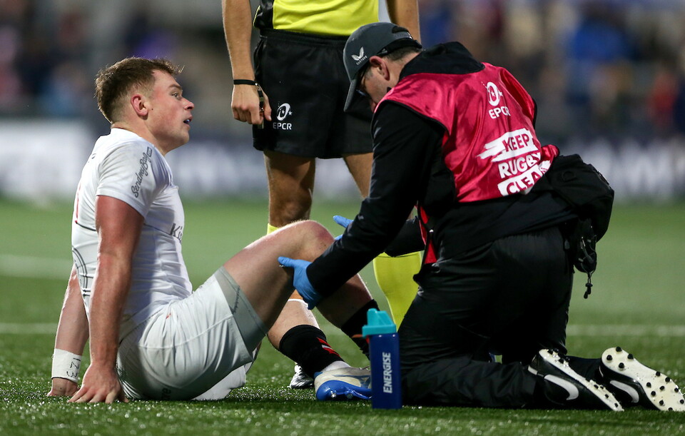 Zac Ward receives Treatment