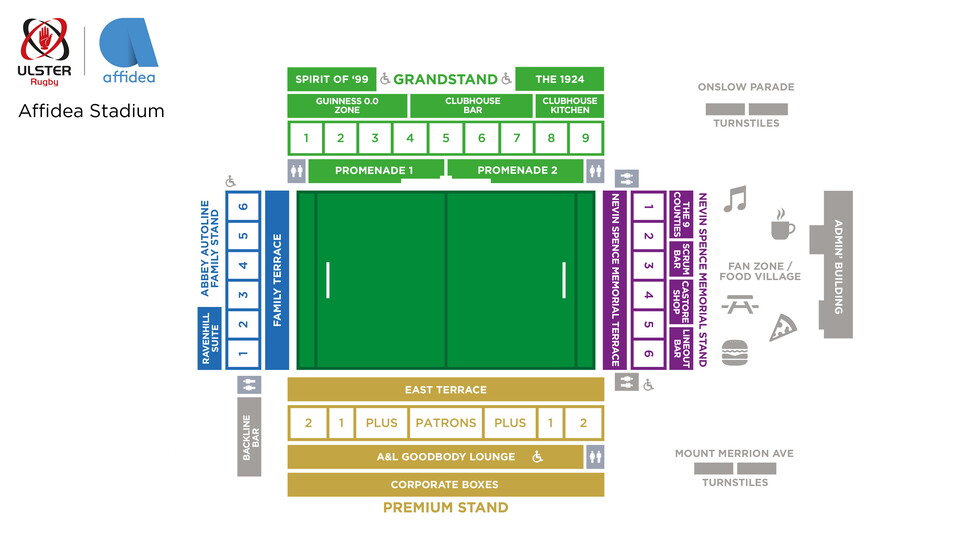Stadium Map