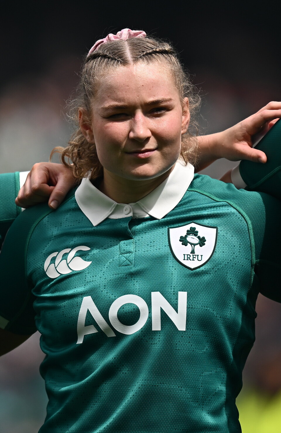 Sadhbh McGrath on Ireland duty