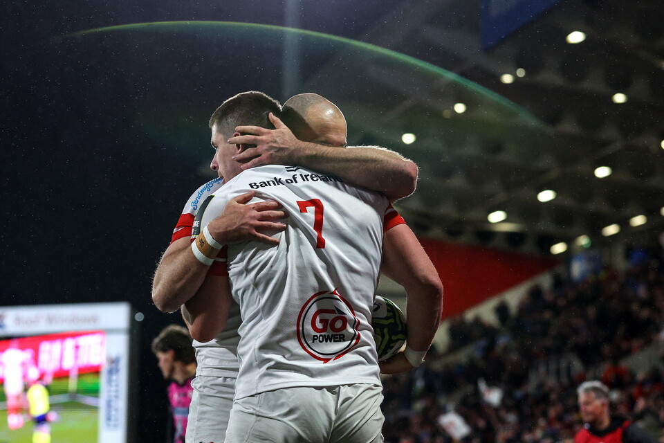 Nick Timoney after scoring against Ospreys CC RD16
