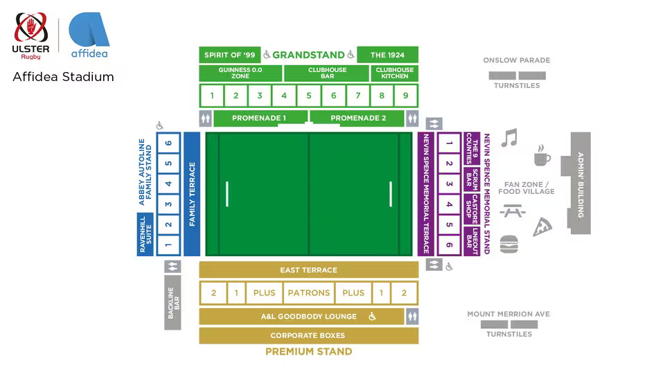 Stadium Map