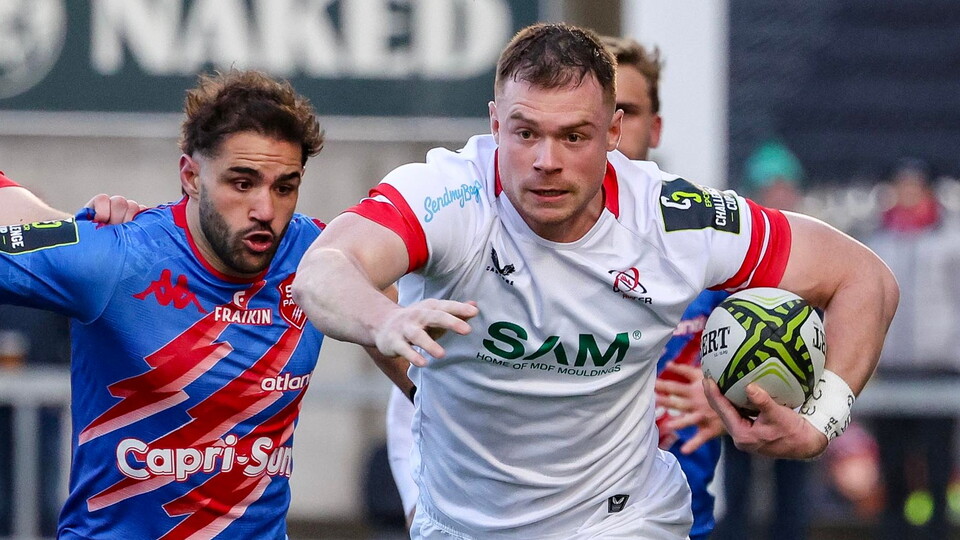 Zac Ward is one of eight Ulster players named in the Ireland XV side to take on England 'A'