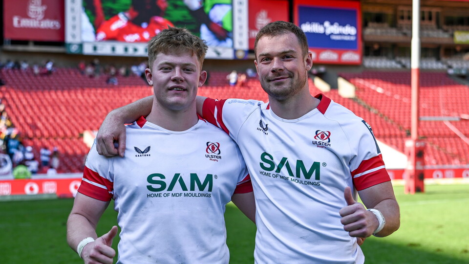 Bryn (Left) made his senior debut alongside his older brother Zac (Right) at Ellis Park in October.