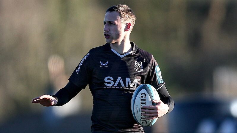 James Humphreys pictured in action for Ulster 'A' this year.