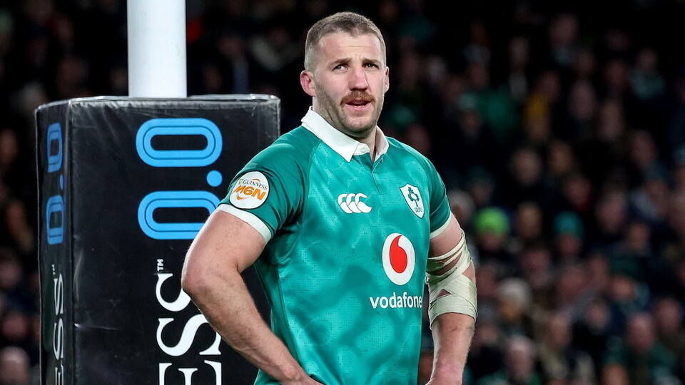 Stuart McCloskey makes his fifth start of the tournament at inside centre