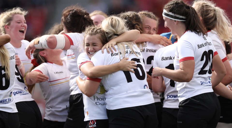 Ulster celebrate momentous win against Connacht in last year's play-off