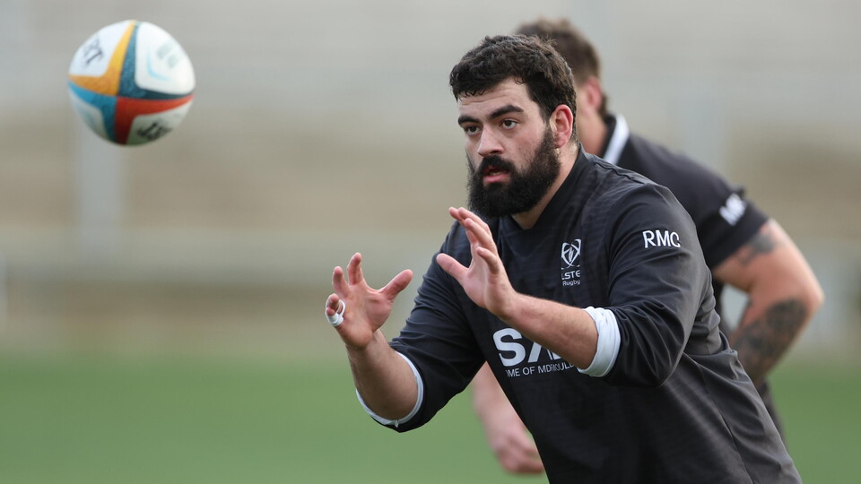 Rory McGuire starts at tighthead prop.