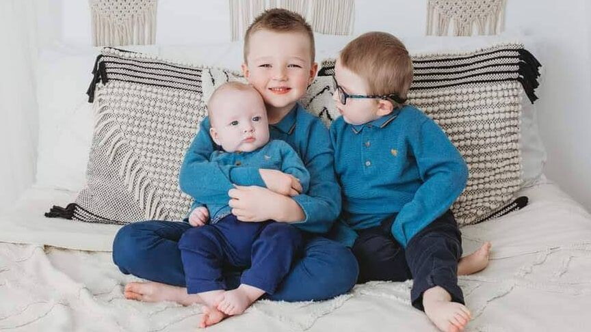 Lewis, Callum and Zack Rennie