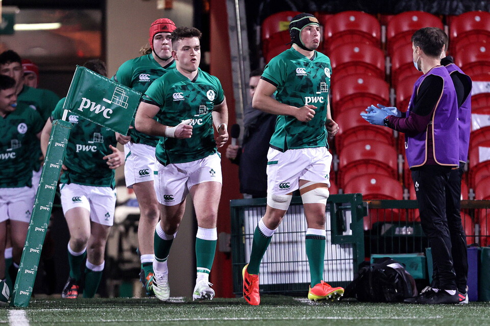 Reuben Crothers, James McCormick and Scott Wilson. Credit: Inpho