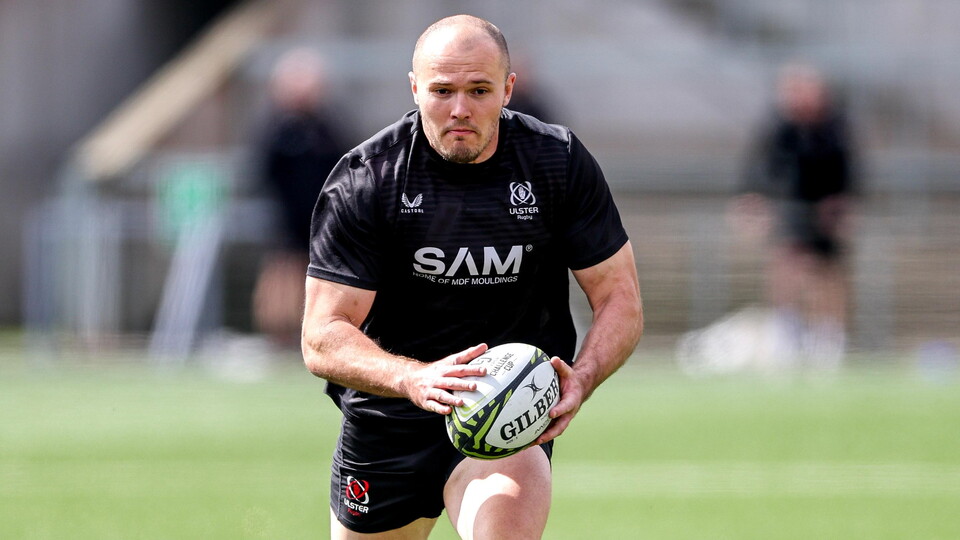 Ireland international, Jacob Stockdale, starts on the left wing.