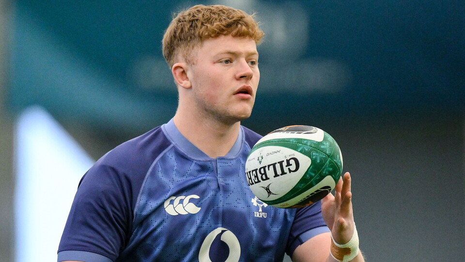 Academy forward, Bryn Ward, received a call-up to the Ireland Six Nations squad after impressing in recent weeks