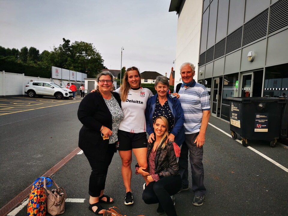 Gemma with her biggest fans