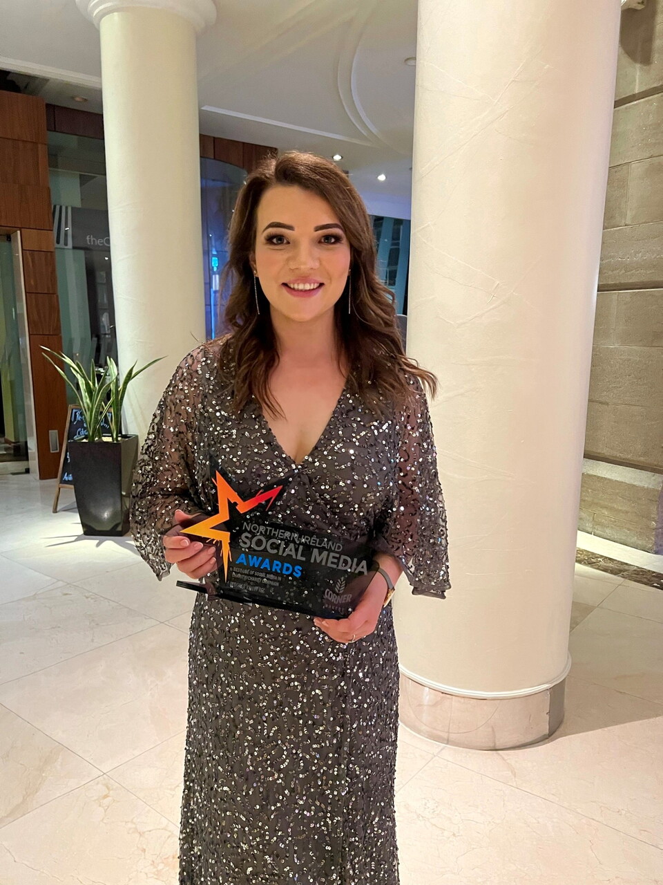 Clogher Valley RFC were presented with the award for 'Best Use of Social Media in Charity' at the Northern Ireland Social Media Awards in October.