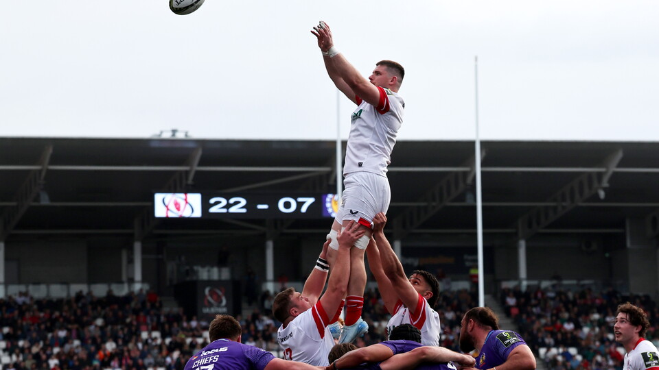 Nick Timoney in lineout