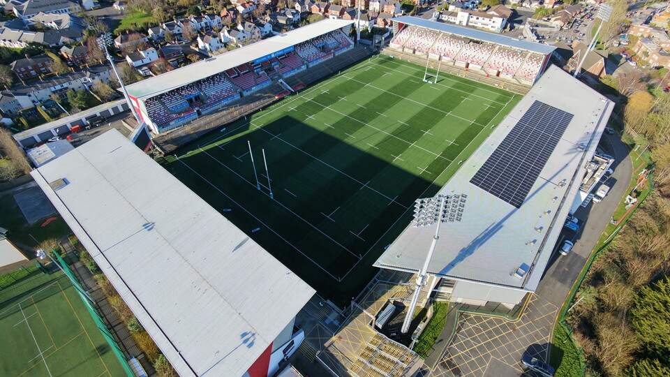 Drone Shot - Affidea Stadium