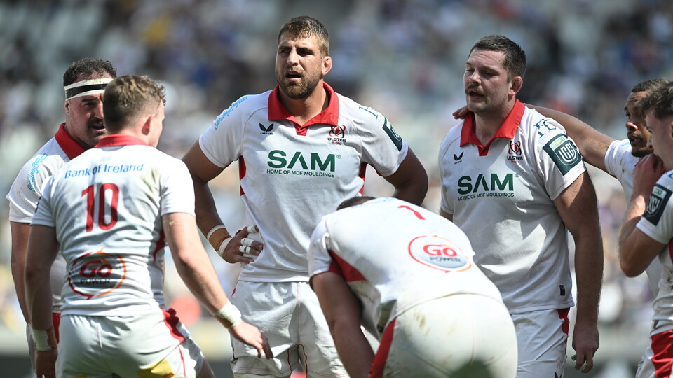 Ulster players in Cape Town 