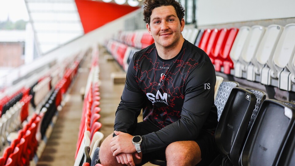Tom Stewart captains the team against Glasgow