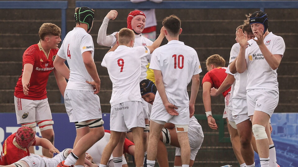 Ulster continued their winning streak in the PwC U18 Interprovincial Series with a powerful win over Munster U18 Clubs in Cork on Sunday.