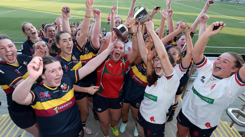 The Girls Youth Finals for U14, U16 & U18 took place yesterday in a sunny Kingspan Stadium.