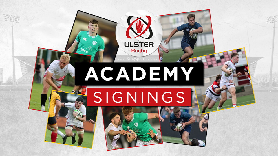 Ulster Rugby can confirm that seven players will join the Ulster Rugby Academy for the 2024/25 season.