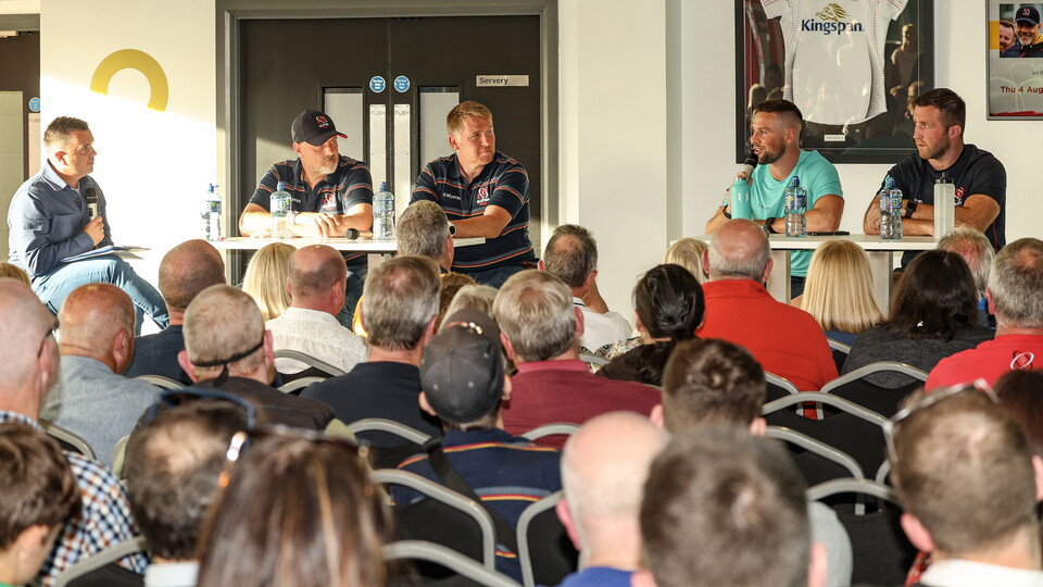The next exclusive Ulster Rugby Fans’ Forum for Season Ticket holders will take place at Kingspan Stadium on Wednesday 26 April with special guests; Head Coach Dan McFarland and current players Rob Herring and Craig Gilroy*.