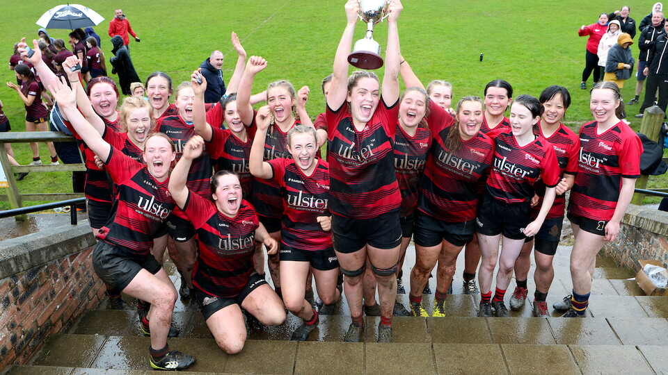 6 pieces of silverware were decided on Sunday in our Girls' Youth Finals Day at Rainey OB RFC, with more than 300 players taking part in the games.