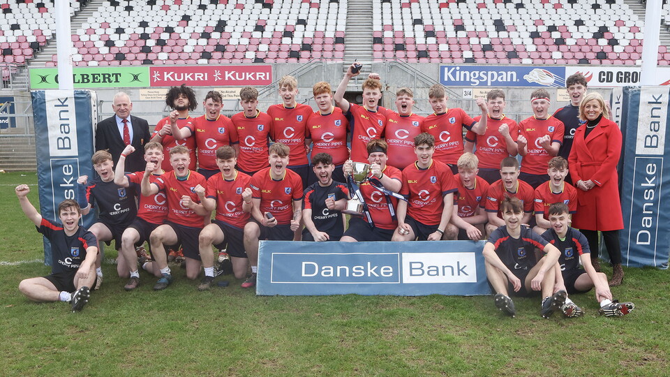 Craigavon Senior High School have won the Danske Bank U16 High Schools' Trophy after beating Ballymoney High School 30-0 in the final at Kingspan Stadium.