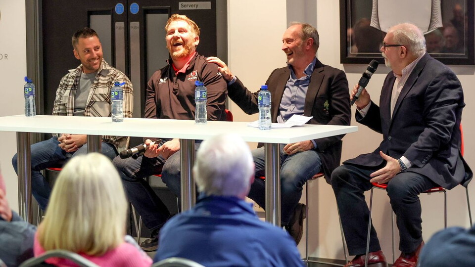 Ulster Rugby held a special fans' forum to mark 100 years of rugby at Ravenhill, ahead of the province's home clash against Leinster this Friday.