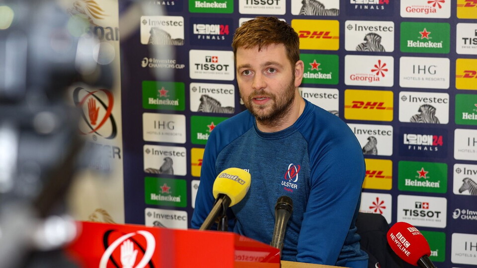 Ulster's Forwards coach, Roddy Grant, Iain Henderson and Stuart McCloskey spoke to the media this week about Ulster's pivotal Investec Champions Cup match against Harlequins this Saturday.