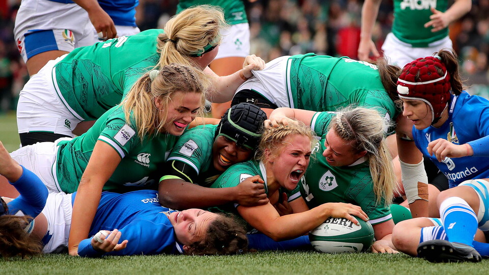 The Ulster hooker has started for Ireland in all Rounds of the TikTok Women’s Six Nations so far, and three of her coaches from along her pathway are delighted to see her thrive.