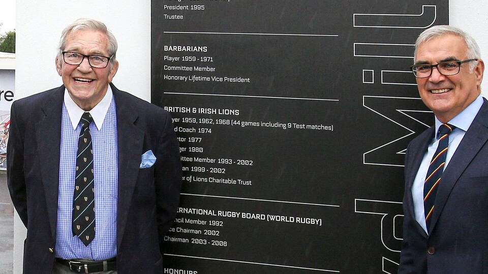 Former Ulster, Ireland and British & Irish Lions rugby legend, Dr Syd Millar CBE, has passed away at the age of 89.