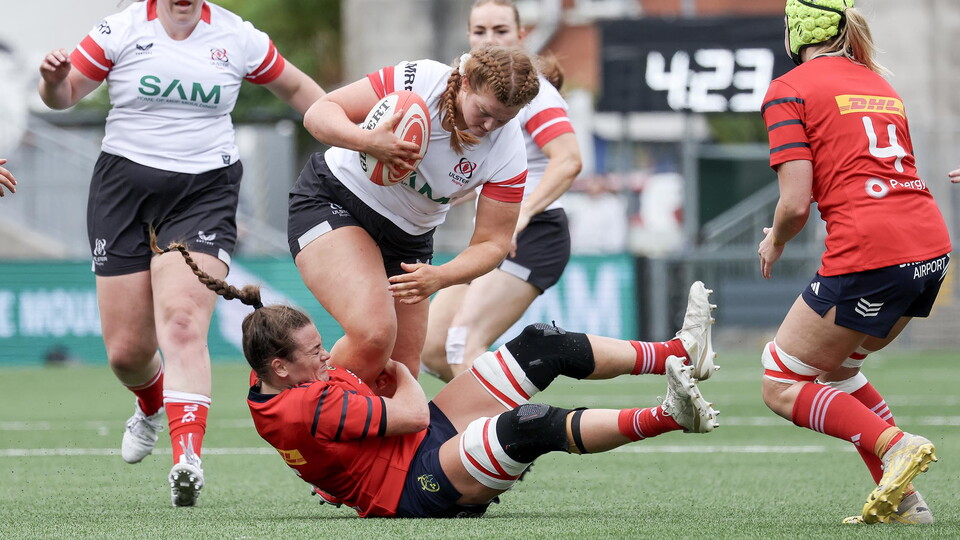 Ulster Women produced a spirited first-half performance at Affidea Stadium in Round 3 of the Vodafone Women’s Interprovincial Championship, but Munster’s power and composure in the second half saw the visitors maintain their unbeaten run with a 17...