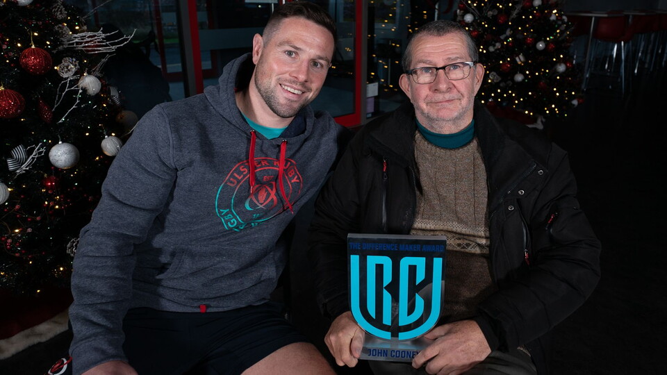 In recognition of his volunteering with Belfast Central Mission's befriending scheme, John Cooney has been awarded the Difference Maker Award in the BKT United Rugby Championship's inaugural Unity Awards, which sees the charity receive a prize of...