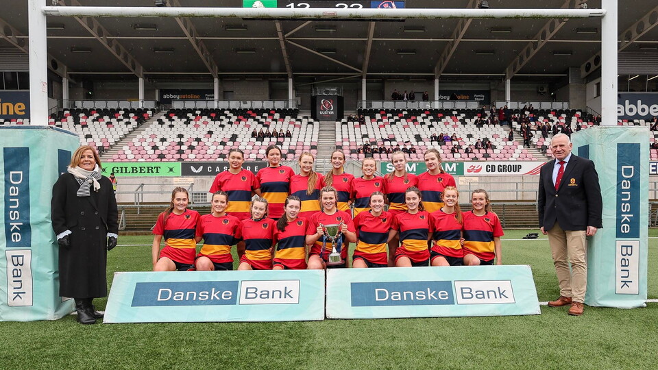 Enniskillen Royal Grammar School retained their Danske Bank Girls' Schools' Cup in a thrilling final against a spirited Down High School at Affidea Stadium.