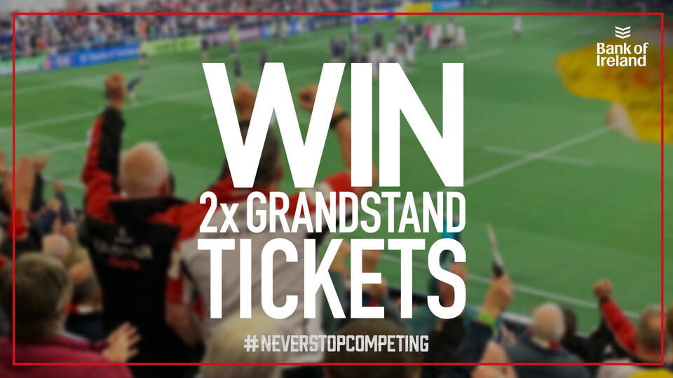 How would you like to win a pair of tickets for the Ulster v Munster fixture at Kingspan Stadium this Friday?