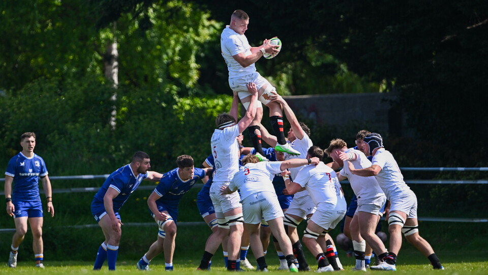 Ulster deserved to take the points away from Leinster in the IRFU A Interprovincial Championship in splendid sunshine at Clontarf FC on Friday afternoon.