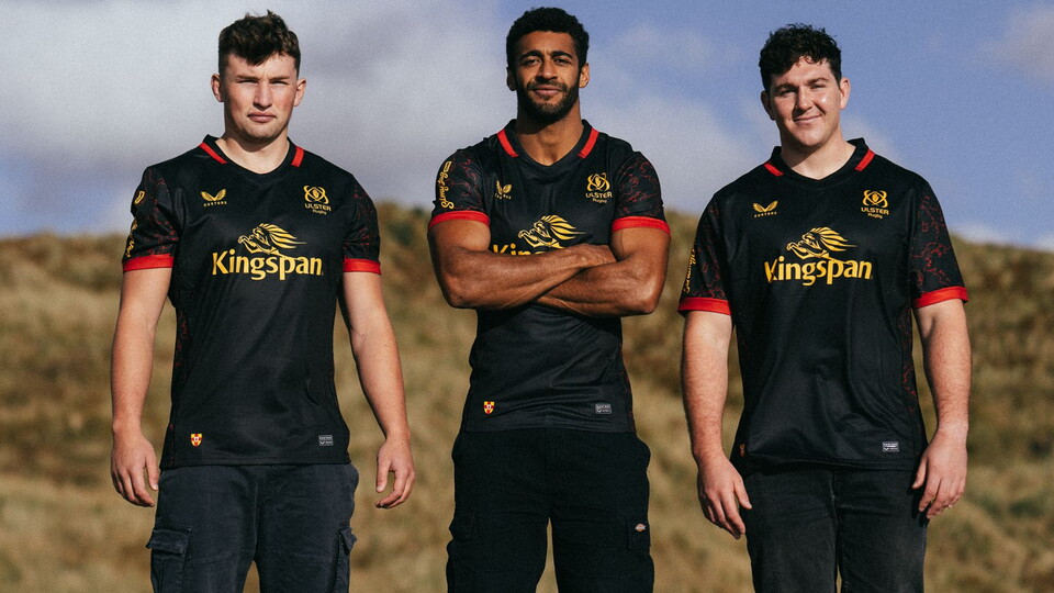 Inspired by the nine counties Ulster Rugby represents, the new Castore Ulster Rugby third kit is on-sale from today.