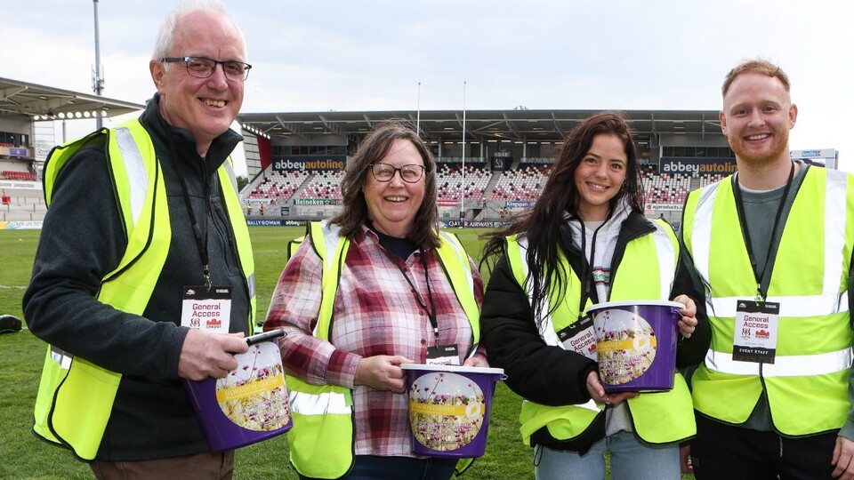 After a successful season of support, Horatio’s Garden will remain as an official charity partner of Ulster Rugby as work progresses on the Belfast garden at Musgrave Park Hospital.