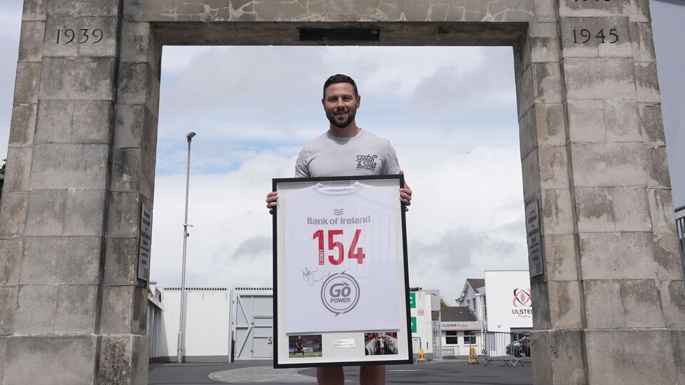 Ulster Rugby fans have the chance to own a piece of history with an exclusive raffle celebrating the incredible career of John Cooney.