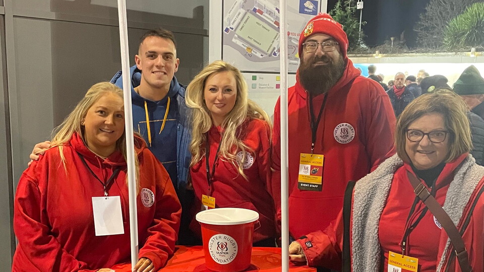 Ulster Rugby is inviting applications for volunteers to help with fundraising efforts for our Foundation, which aims to help grow participation across grassroots rugby.