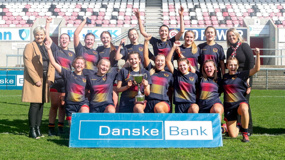 Today we are hosting the Danske Bank Girls Schools’ Cup Qualifiers at the Mid Ulster Sports Arena to see who will make it to the U18 final on Wednesday 20 March at Kingspan Stadium.