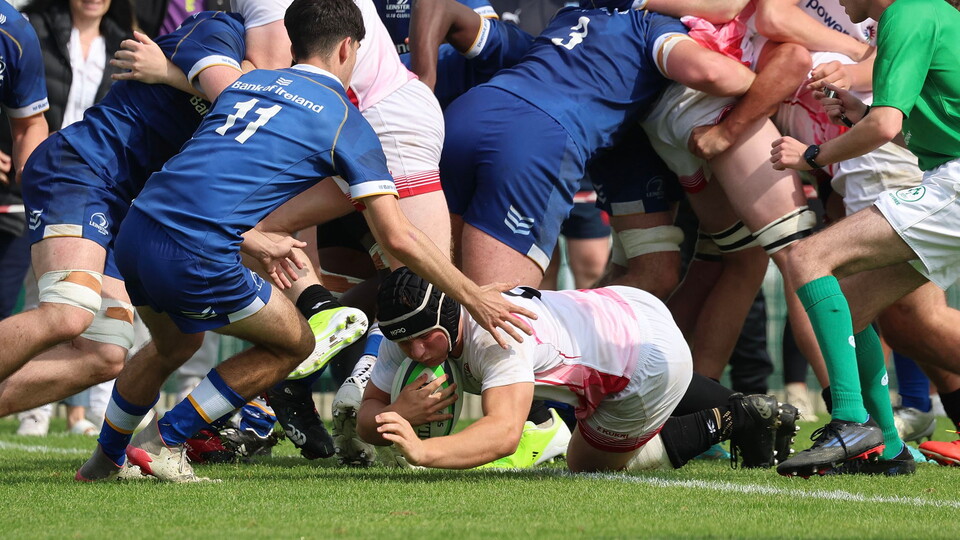 Ulster produced a strong second half display but it wasn’t enough to prevent Leinster winning in the September sunshine at Newforge Sports Complex. 