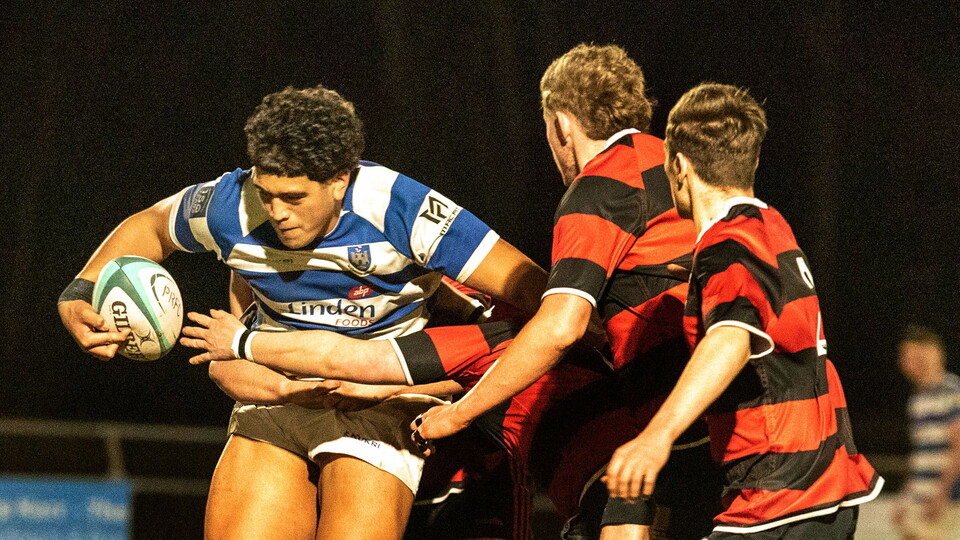 The fifth of this season’s Nutty Krust group stage games got underway in the Nutty Krust U18 Tournament under the floodlights at a cool, but dry, Chambers Park when the Dungannon FC U18 team played the Rainey RFC U18 team on Wednesday evening in t...