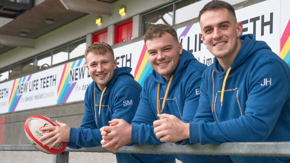 The latest local business to show its support for Ulster Rugby is New Life Teeth, with a new 1-year sponsorship deal as the club’s official dental supplier.
