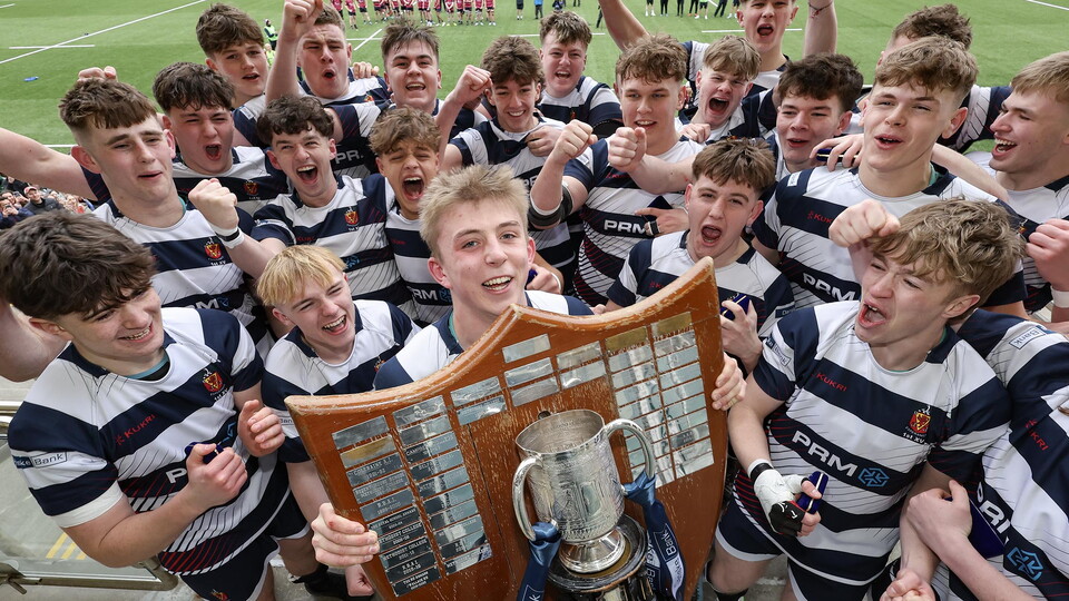 Wallace High School ended their long wait for a Danske Bank Ulster Schools' Cup title with a hard-fought 24-15 victory over Royal School Armagh at Kingspan Stadium.