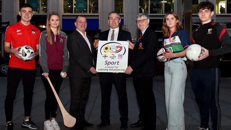 Over 300 people packed into The MAC theatre last Wednesday for the annual Sports Inspire Awards ceremony, organised jointly by Ulster Rugby, Ulster GAA and the Irish FA to celebrate young people volunteering in sport.