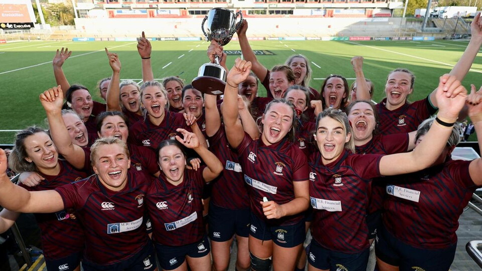 Enniskillen RFC has won the 2023/24 Women’s Junior Cup after producing a stunning second half recovery to turn the Final around and beat the title-holders, Malone RFC.