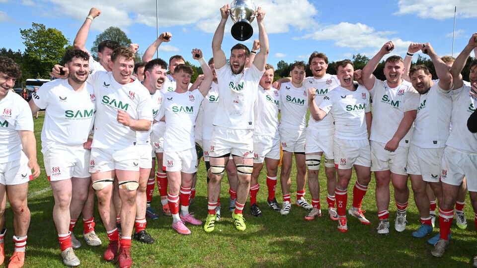 Ulster Juniors achieved a historic three-peat, as their commanding win over Leinster Juniors in a sun-soaked Lisburn, completed a hat-trick of junior interprovincial victories.