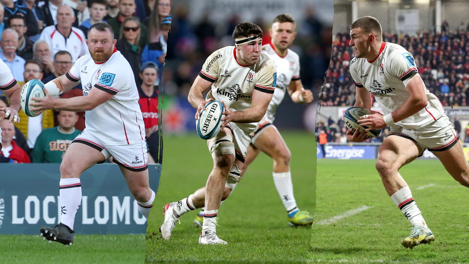 Ulster men, Andy Warwick, Dave McCann and Ben Moxham will remain with the province until at least July 2025.